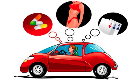 Avoid taking the wheel when you are facing serious problems